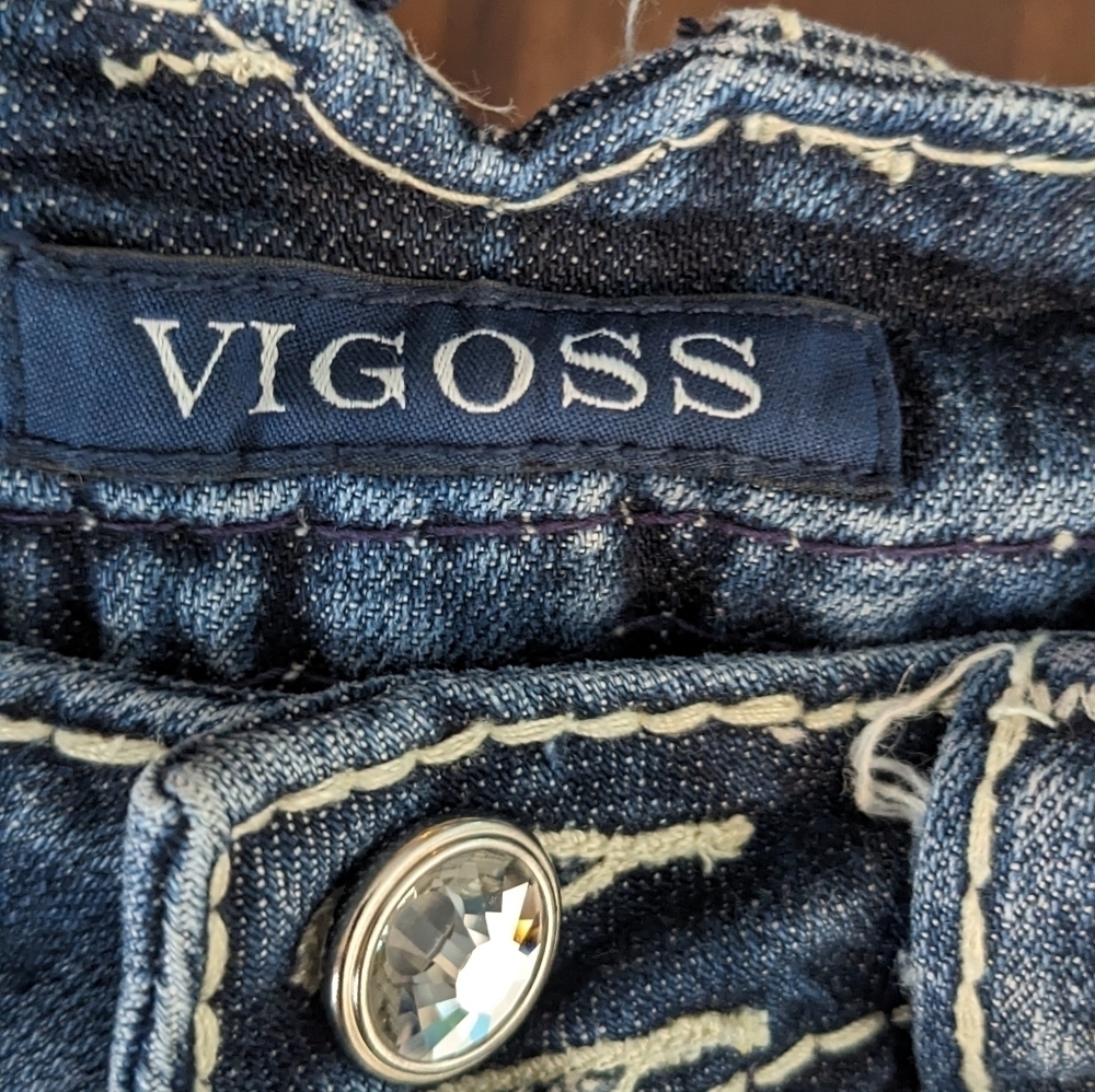 Vigoss The New York Capri Jeans Size 4 - Picture 5 of 7